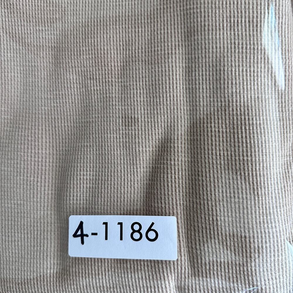 NWT James Perse 100 Cotton Waffle Wide Leg Lounge Pants XL Tan MSRP 225 - Picture 10 of 10